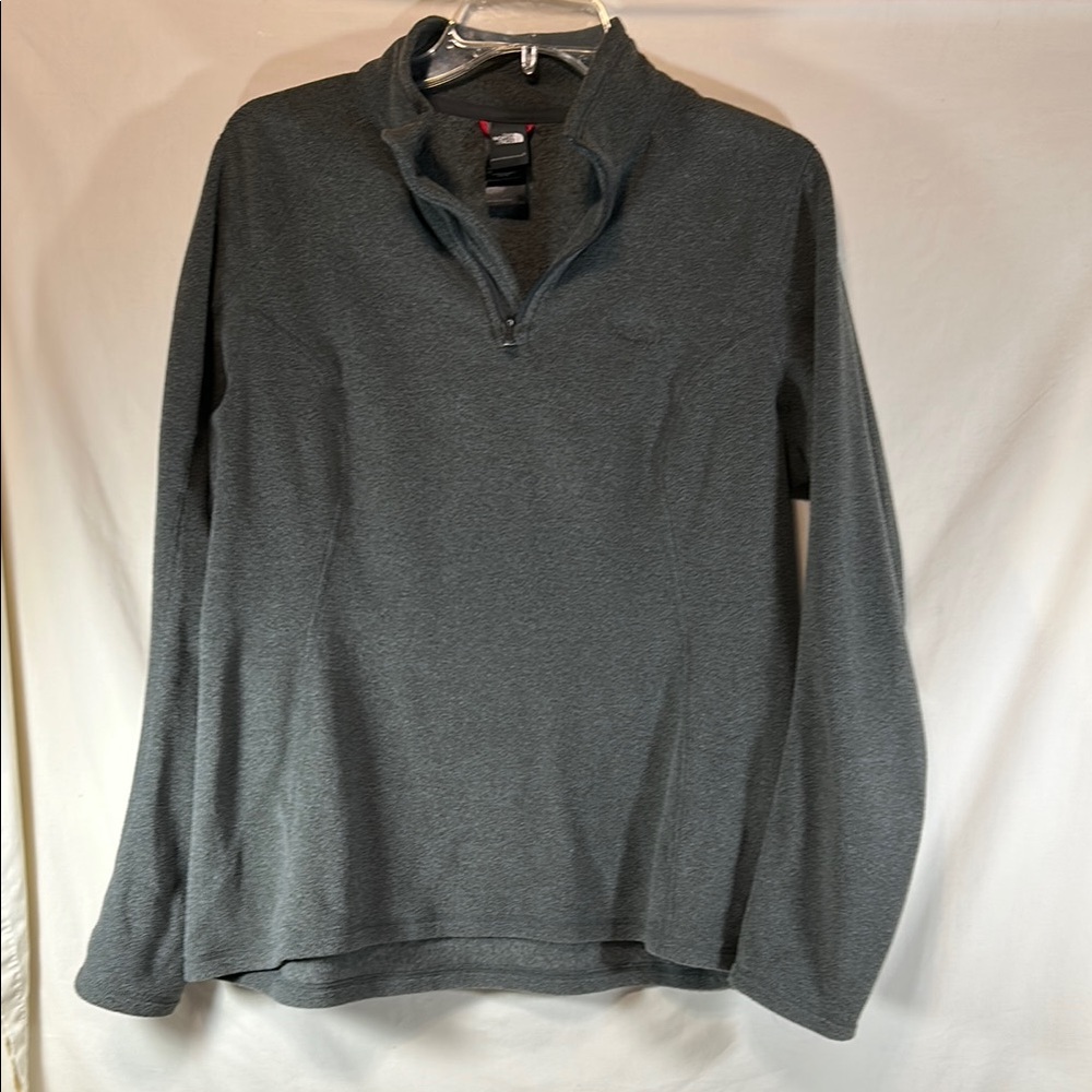 The North Face Women’s Gray Quarter-Zip Pullover
